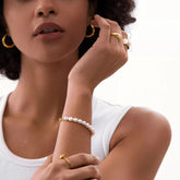 Pearl Boyfriend Bold Bracelet